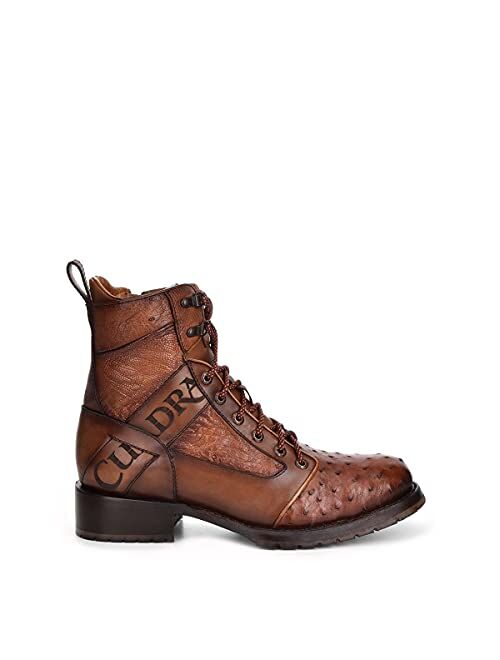 3V05AB Ostrich Cuadra Men Ankle Boots