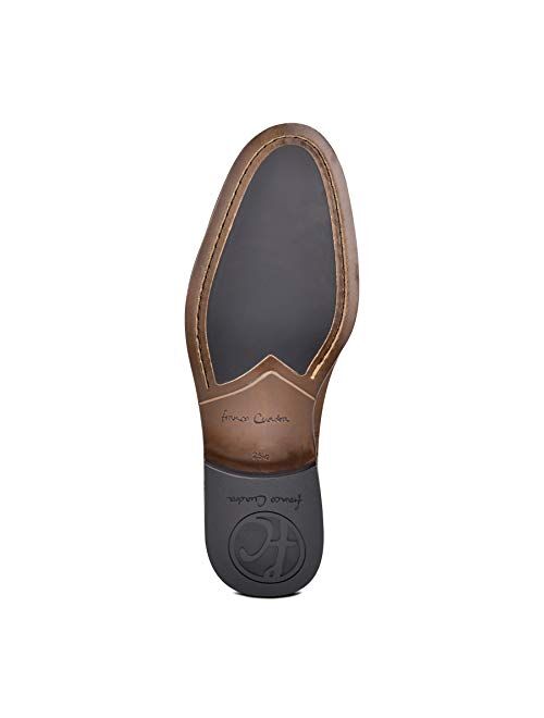 FRANCO CUADRA Men's Boot in Genuine Deer Leather Brown