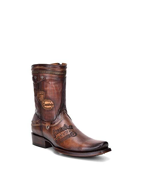 CUADRA Men's Boot in Genuine Leather Brown