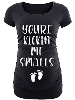 Maternity Shirts for Women - Funny Pregnancy Announcement Dresses Top