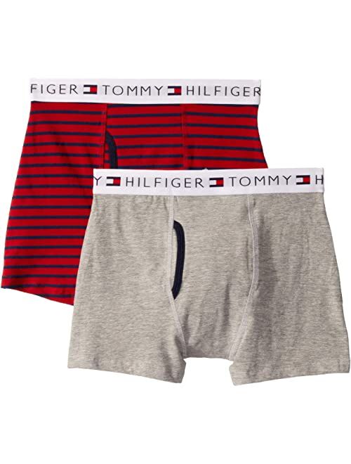 Tommy Hilfiger Kids 2-Pack Stripe Boxer Briefs (Little Kids/Big Kids)
