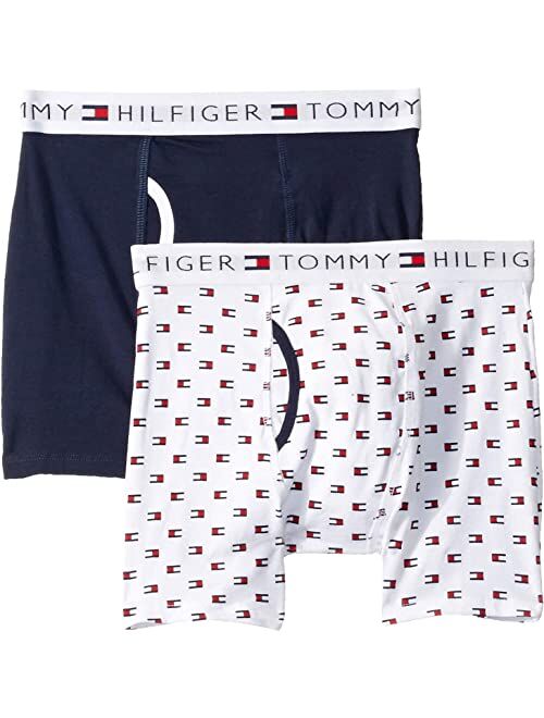 Tommy Hilfiger Kids 2-Pack Flag Boxer Briefs (Little Kids/Big Kids)