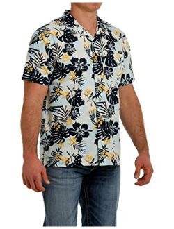 Men's Camp Aloha Floral Western Shirt