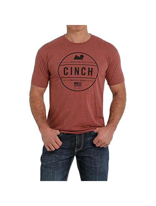 Cinch Men's Short Sleeve Tee Shirt
