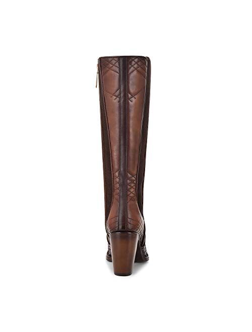CUADRA Women's Boot in Genuine Python Leather and Bovine Leather