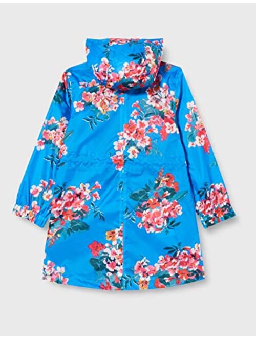 Joules Girls' Raincoat Outerwear Kids Jackets