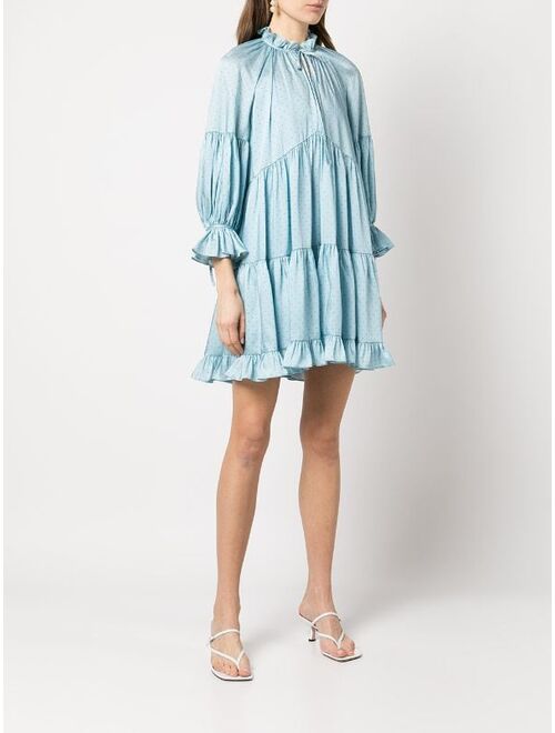 CINQ A SEPT Phyllis Tiered Dress