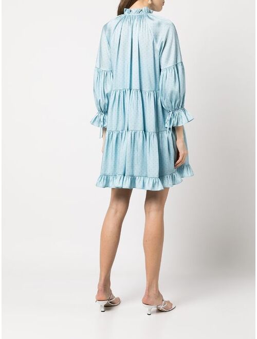 CINQ A SEPT Phyllis Tiered Dress