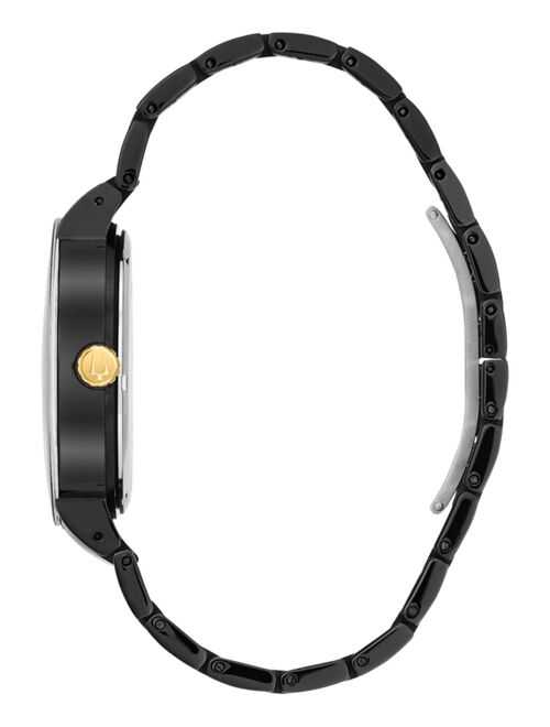 Bulova Men's Futuro Dress Two-Tone Stainless Steel Bracelet Watch 45mm 98C124