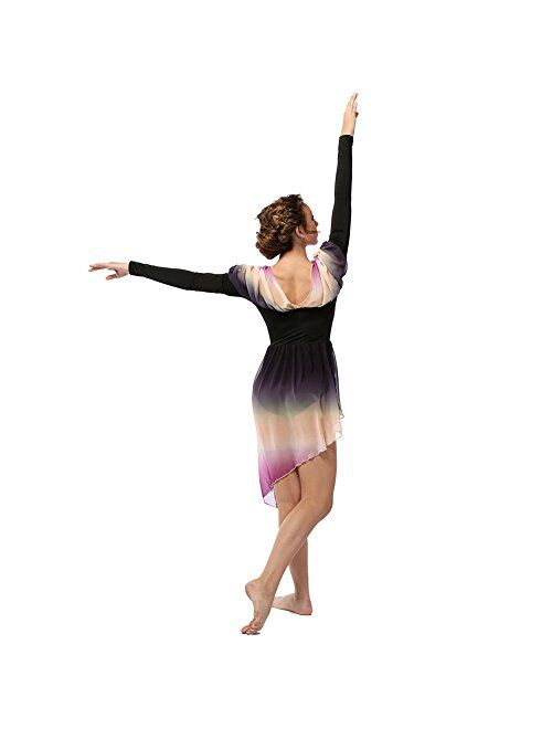 Alexandra Collection Ombre Lyrical Belle Dance Dress | Just for Kix | Dance Costumes for Women