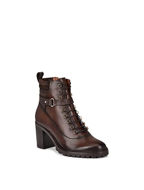 FRANCO CUADRA Women's Bootie in Genuine Leather with Laces