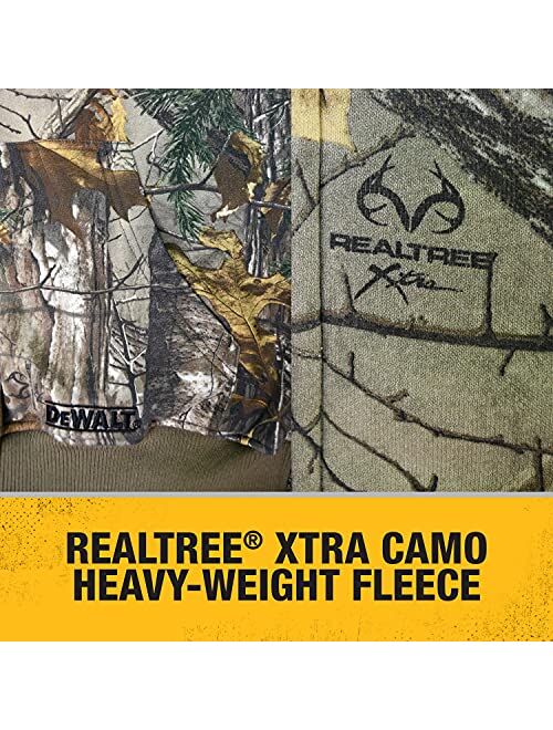 DEWALT DCHJ074D1-2X Realtree Xtra Camouflage Heated Hoodie, 2X-Large, Camouflage