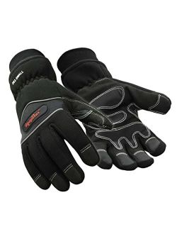 Waterproof Fiberfill Insulated Tricot Lined High Dexterity Work Gloves
