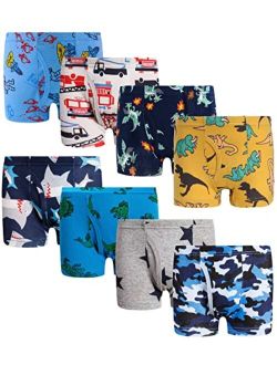 Finihen Little Boys Cotton Brief Soft Comfort Toddler Underwear Multipack