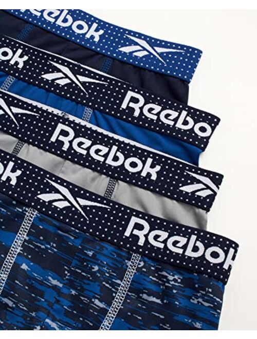 Reebok Boys Underwear - Performance Boxer Briefs (4 Pack)