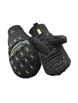 Thinsulate Insulated Extreme Freezer Mittens with Silicone Grip