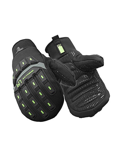 RefrigiWear Thinsulate Insulated Extreme Freezer Mittens with Silicone Grip