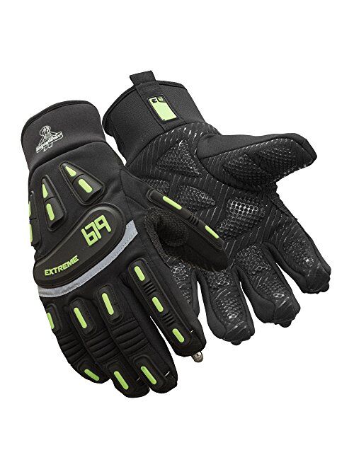 RefrigiWear Insulated Extreme Freezer Gloves with Touch-Rite Nib for Touchscreen Capability