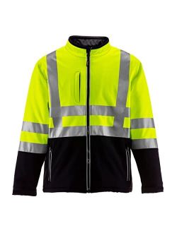 High-Visibility Insulated Softshell Reflective Jacket, 20F (-7C)
