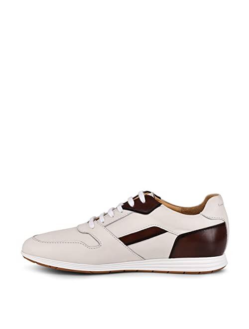 FRANCO CUADRA Men's Sneakers with Laces in Bovine Leather