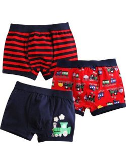VAENAIT BABY 2T-7Years Toddler Kids Boys Cotton Underwear Boxer Briefs Multi Pack Set