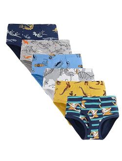 benetia Boys' Cotton Underwear Multicolor-Pack