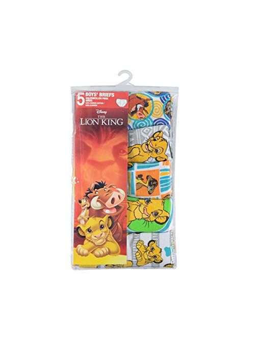 Disney Lion King 5 Pack Boys Brief