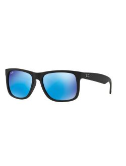 Justin RB4165 55mm Rectangle Mirror Sunglasses