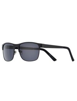 Polarized Matte Rubberized Black Sunglasses