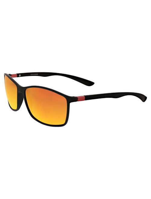Men's Tek Gear 62mm Sport Square Polarized Sunglasses
