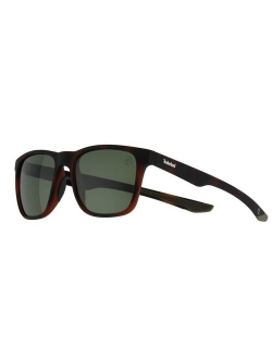 55mm Square Frame Sunglasses