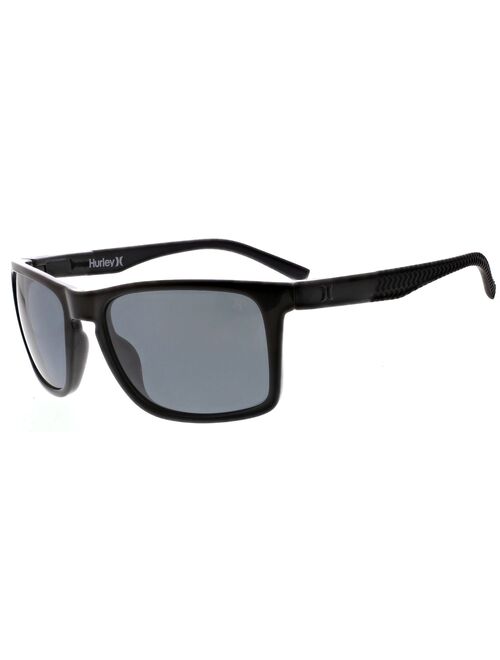 Men's Hurley Quiver 56mm Square Polarized Sunglasses