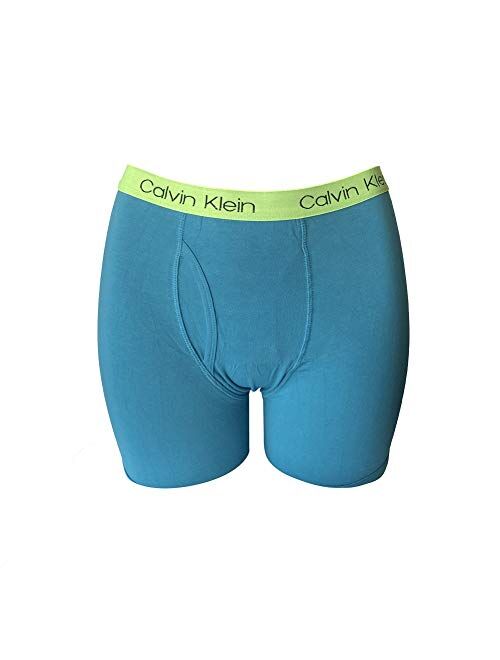 Calvin Klein Boys Boxer Brief Underwear Cotton Stretch Logo Waistband (6 Pack)