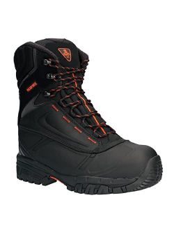 Men's PolarForce Max Work Boots, Leather Work Boots, -40F Comfort Rating