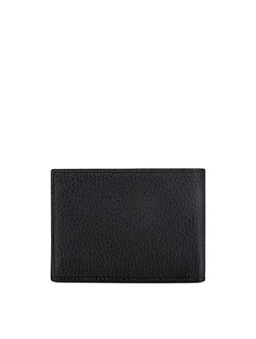 CUADRA Men's Wallet in Genuine Deer Leather Black One_Size