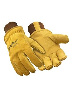 Insulated Goatskin Leather Gloves, -10F Comfort Rating