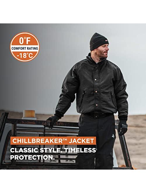 RefrigiWear ChillBreaker Lightweight All-Season Water-Resistant Insulated Jacket