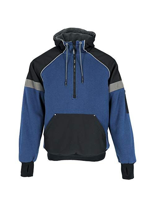 RefrigiWear Frostline Pullover Sweatshirt, Insulated Fleece-Lined Hood