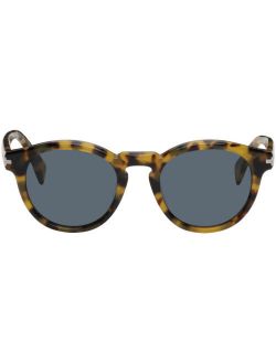 LANVIN Tortoiseshell Round Sunglasses