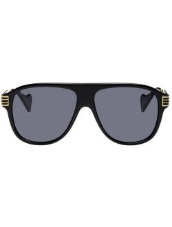 Black & Gold 57 Sunglasses