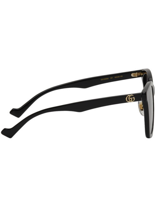 Gucci Black Rectangular Sunglasses