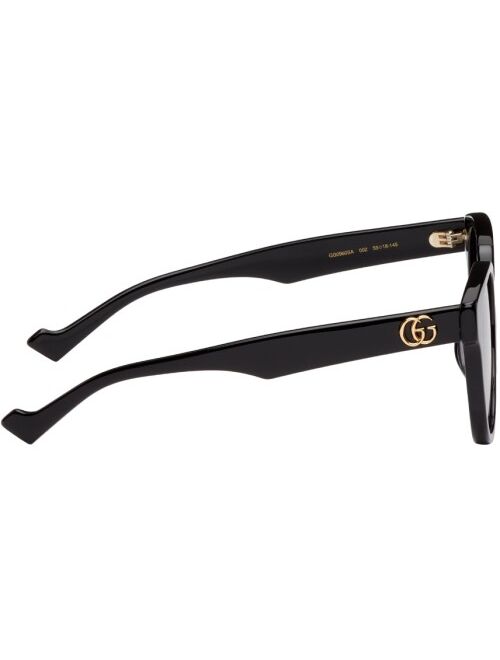 Gucci Black Square Interlocking G Sunglasses