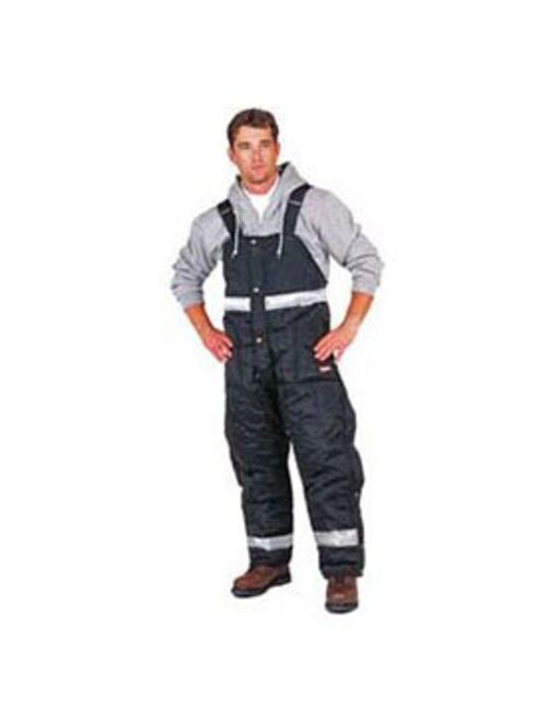 RefrigiWear Iron-Tuff Enhanced Visibility Insulated High Bib Overalls with Reflective Tape