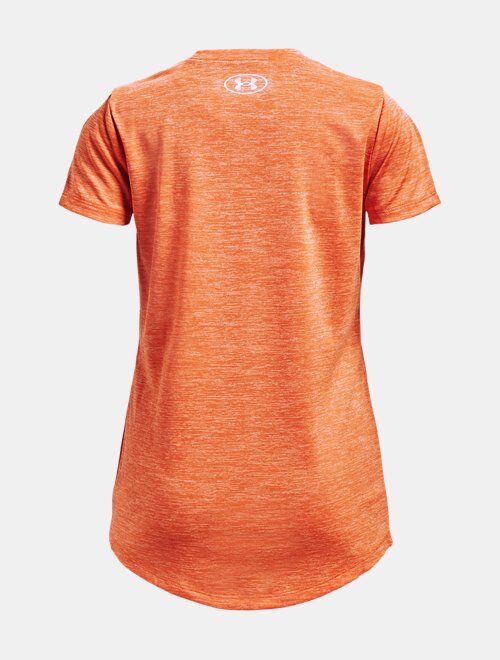 Under Armour Girls' UA Tech Big Logo Twist Short Sleeve