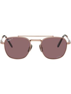 Rose Gold Frank II Sunglasses