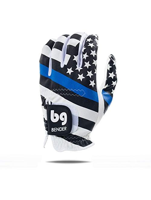 Bg USA Blue Line Mesh Golf Glove