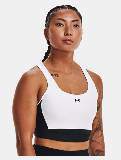 Under Armour Women's Armour Mid Crossback Long Line Sports Bra