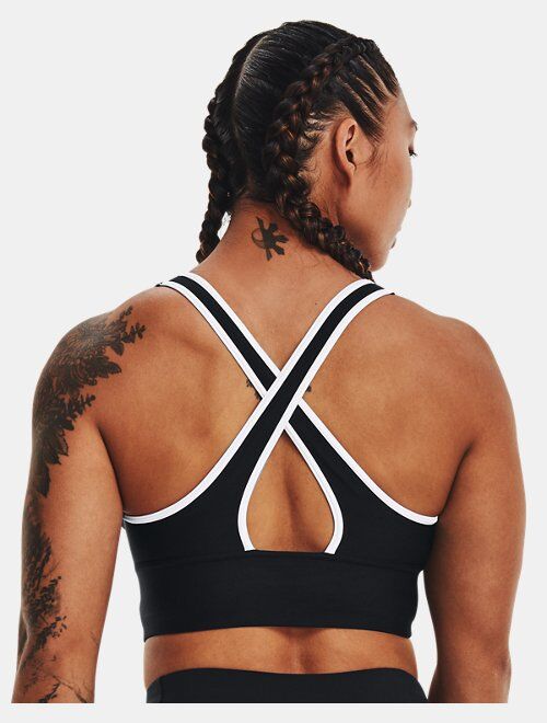 Under Armour Women's Armour Mid Crossback Long Line Sports Bra