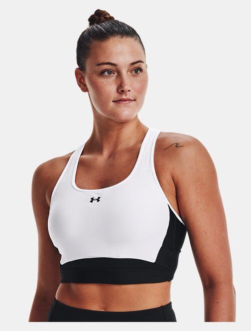 Under Armour Women's Armour Mid Crossback Long Line Sports Bra