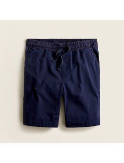 Boys' stretch pull-on short in lightweight cotton